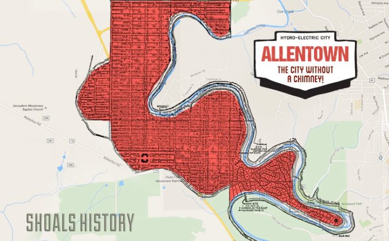 Allentown, AL - the city without a chimney