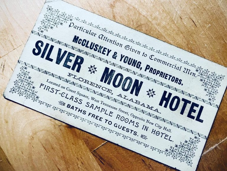 Silver Moon Hotel card