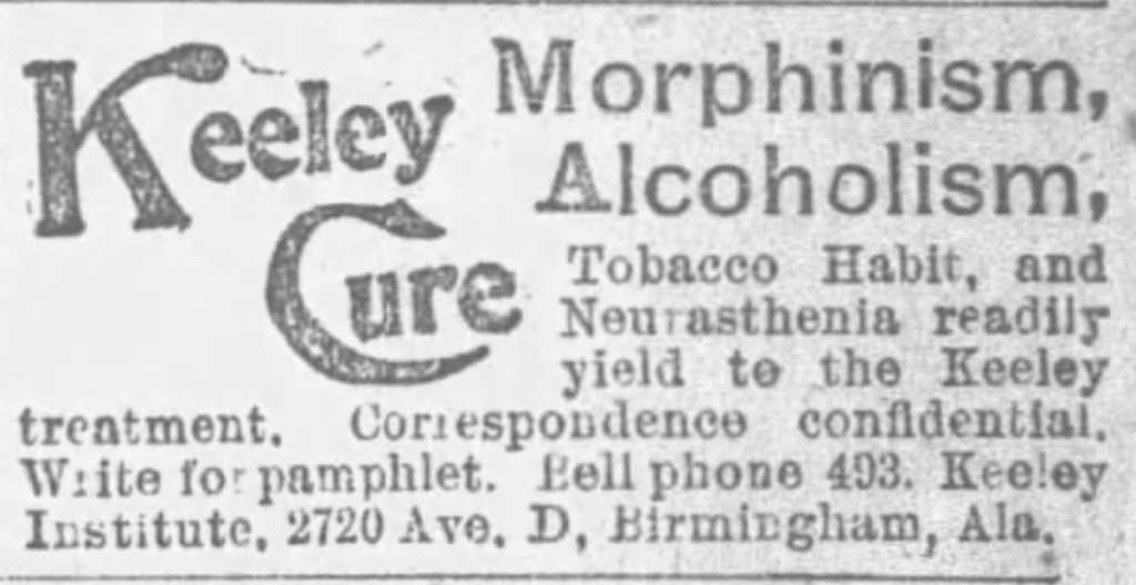 Keeley Cure Advert