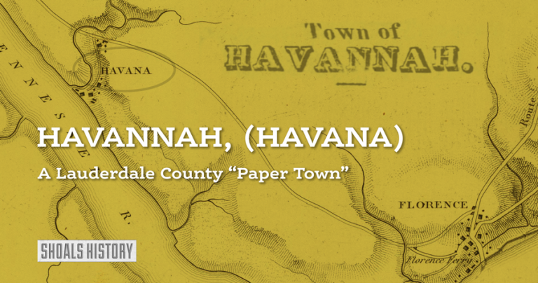 Havana, AL in Lauderdale County near florence
