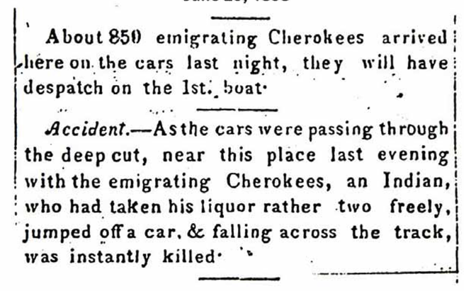 Newspaper clipping