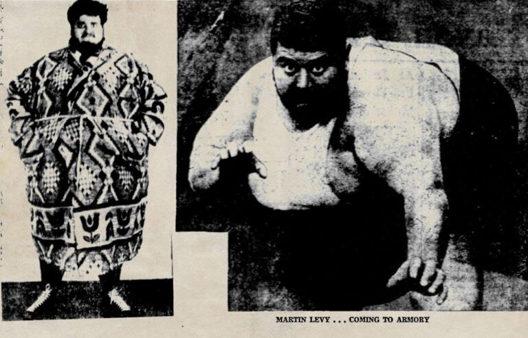 Martin Levy the Human Blimp