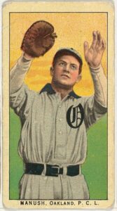 George Manush American Tobacco Company baseball card