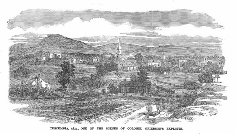 Tuscumbia, Ala., One of the Scenes of Colonel Grierson's Exploits.